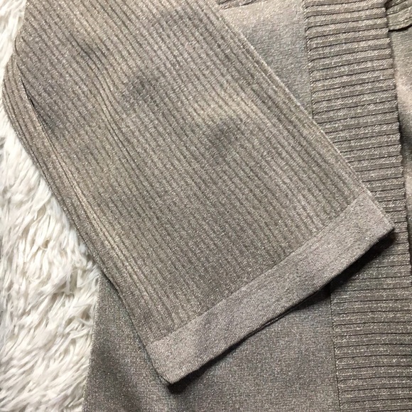 Misook pale gold open tie sweater BNWT plus size - Picture 2 of 7